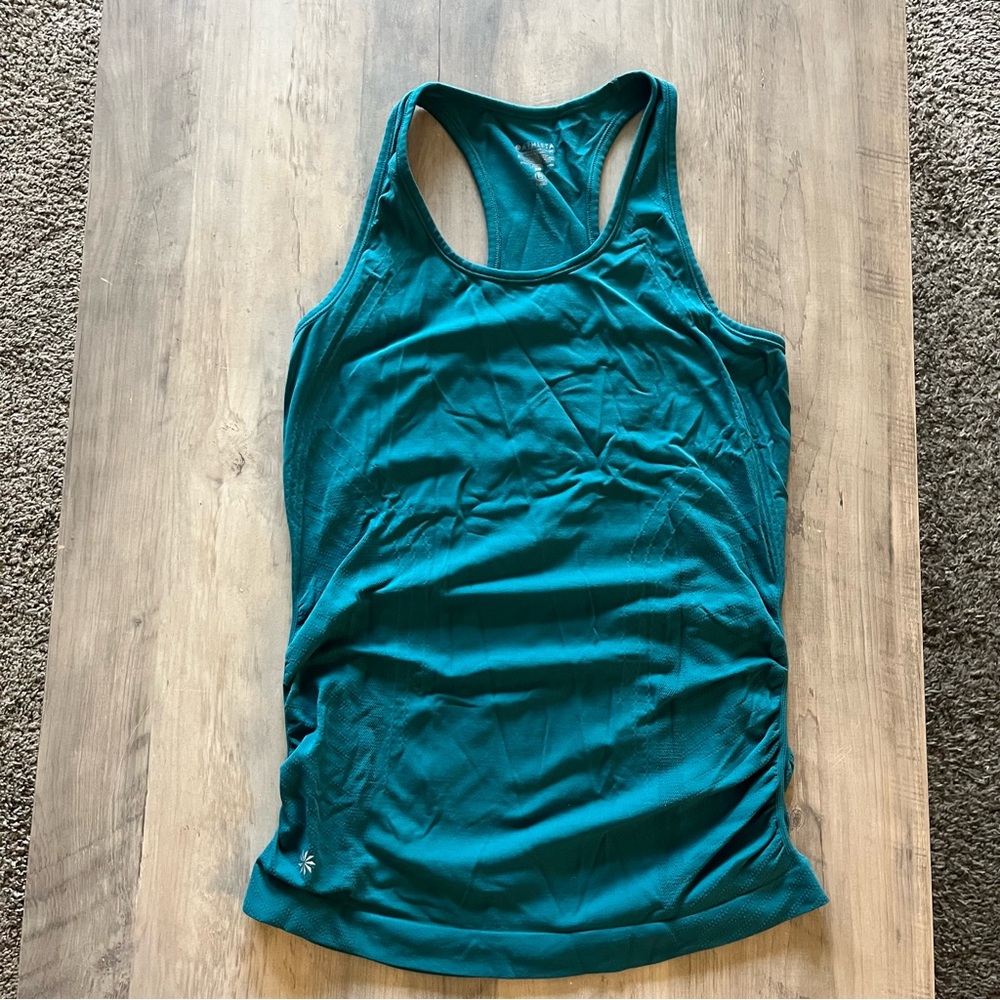 Athleta Speedlight Tank Small in Oceanic Teal